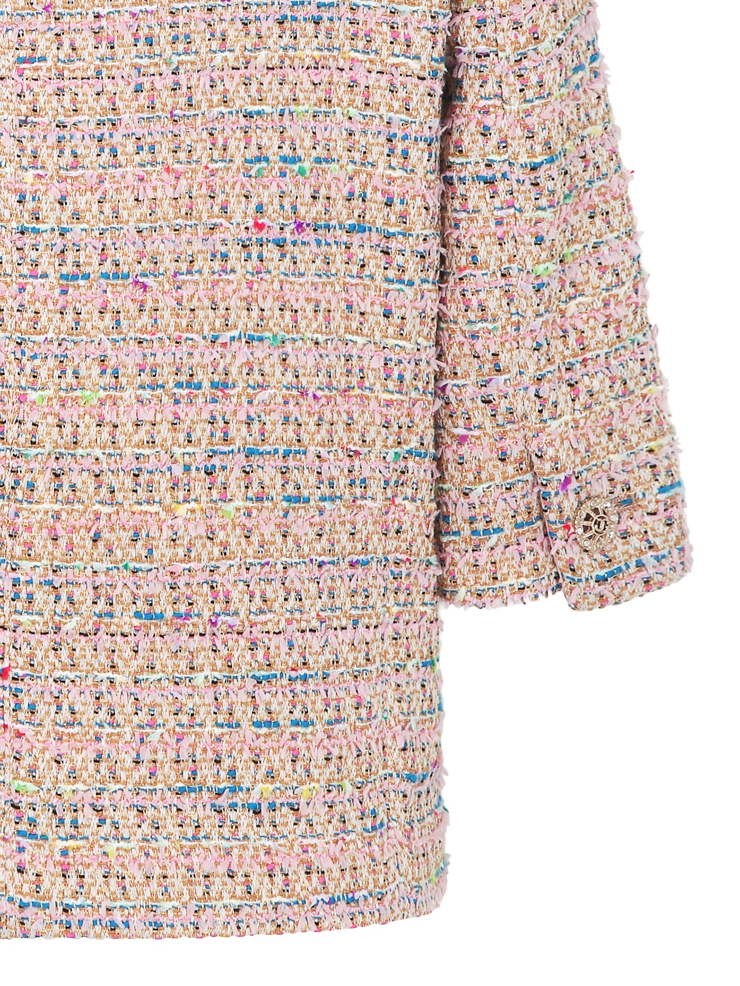 트위드 쥬얼 버튼 크롭 재킷 (MULTi COLOR)