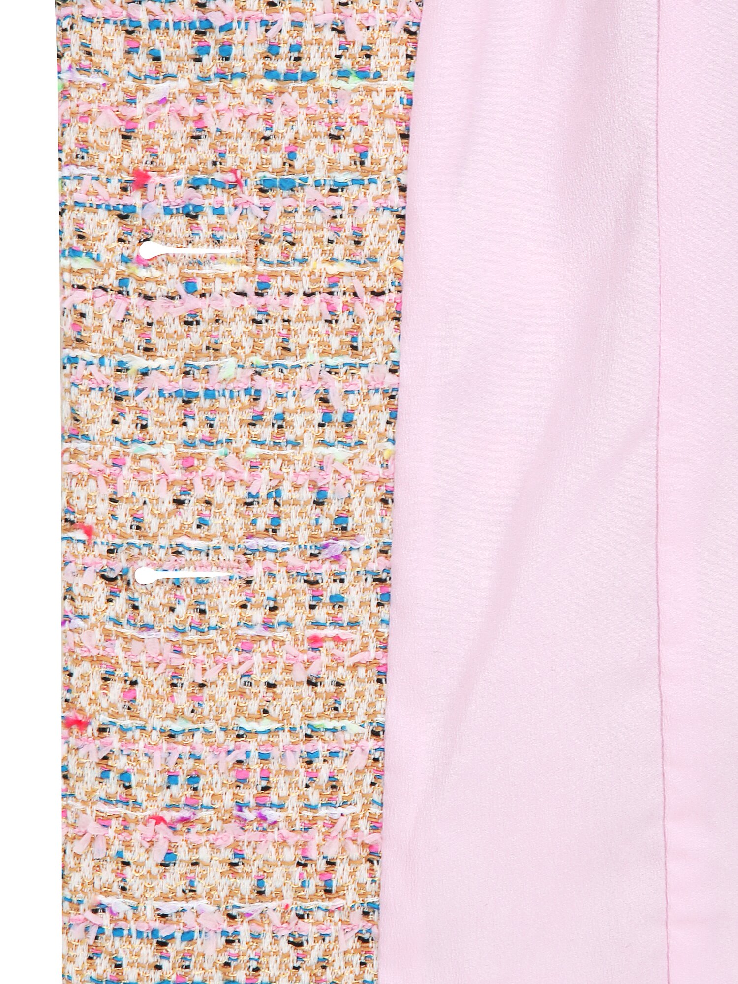 트위드 쥬얼 버튼 크롭 재킷 (MULTi COLOR)