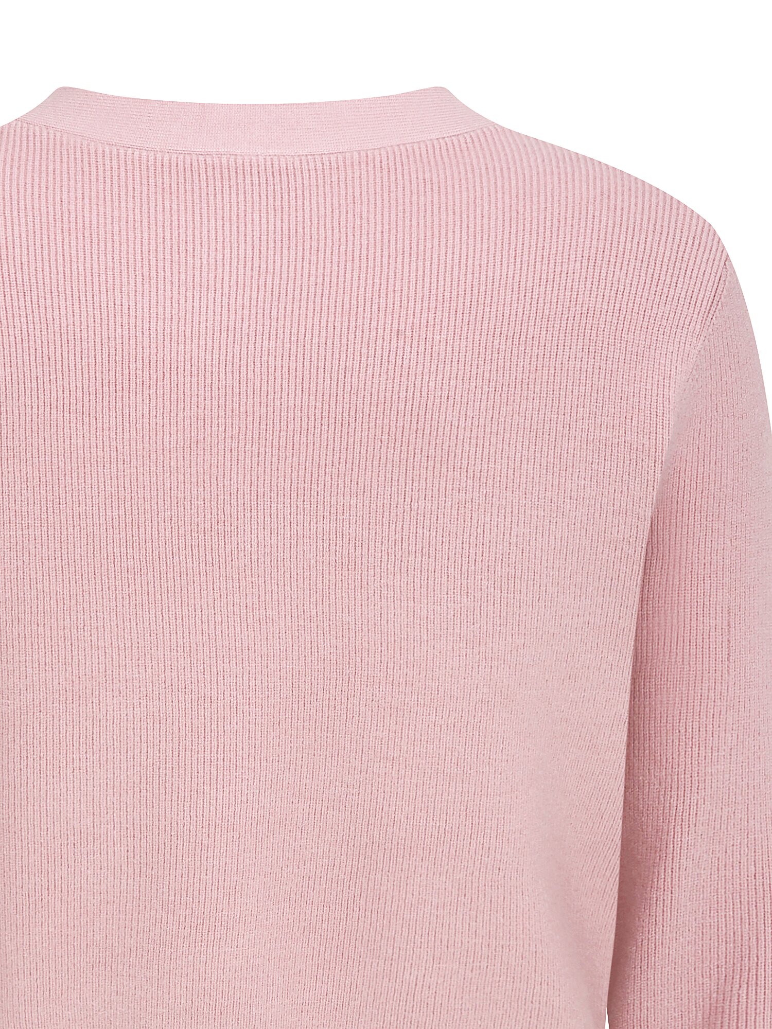 소프트 브이넥 크롭 가디건 (PINK)