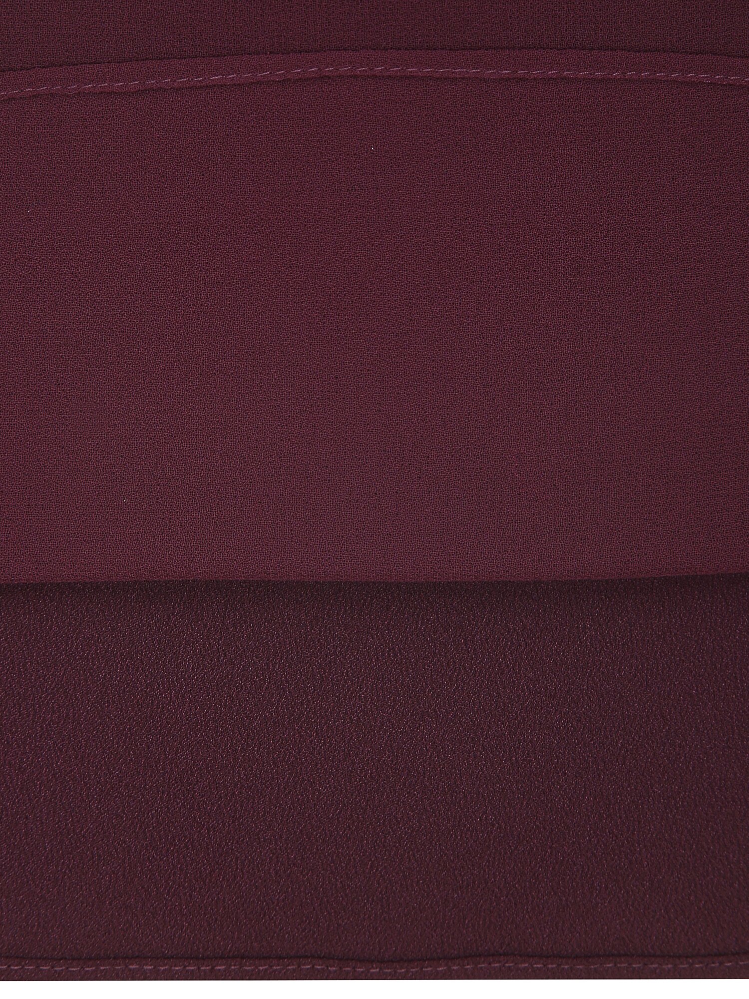 언밸런스 러플 타이넥 블라우스 (DARK PURPLE)