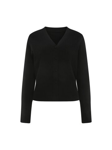 소프트 브이넥 크롭 가디건 