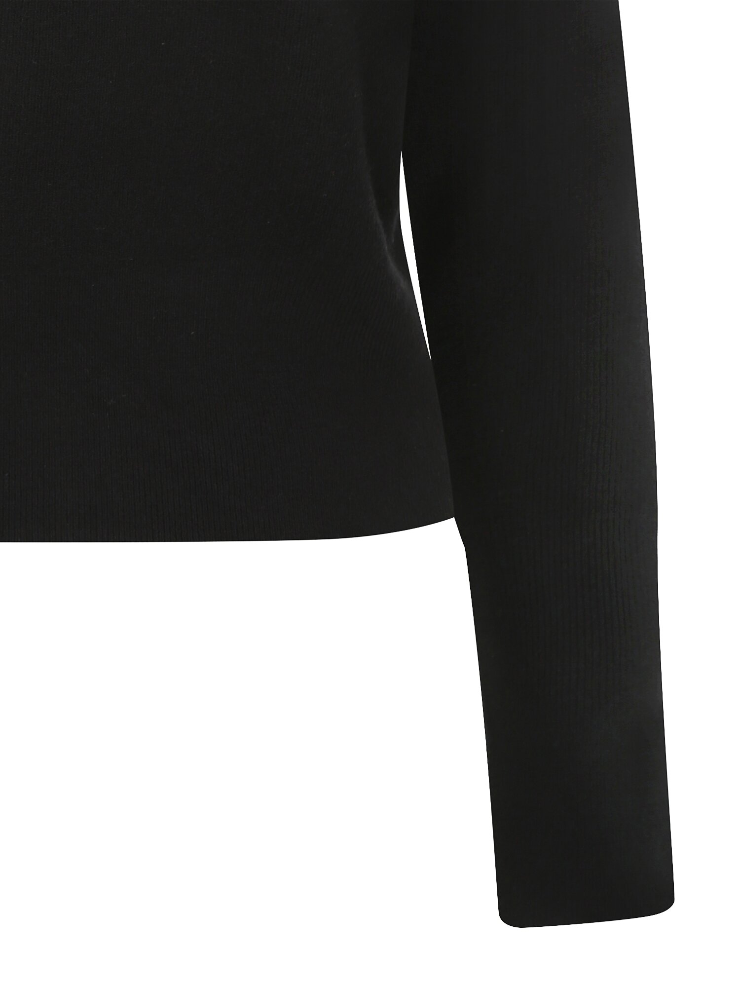 소프트 브이넥 크롭 가디건 (BLACK)