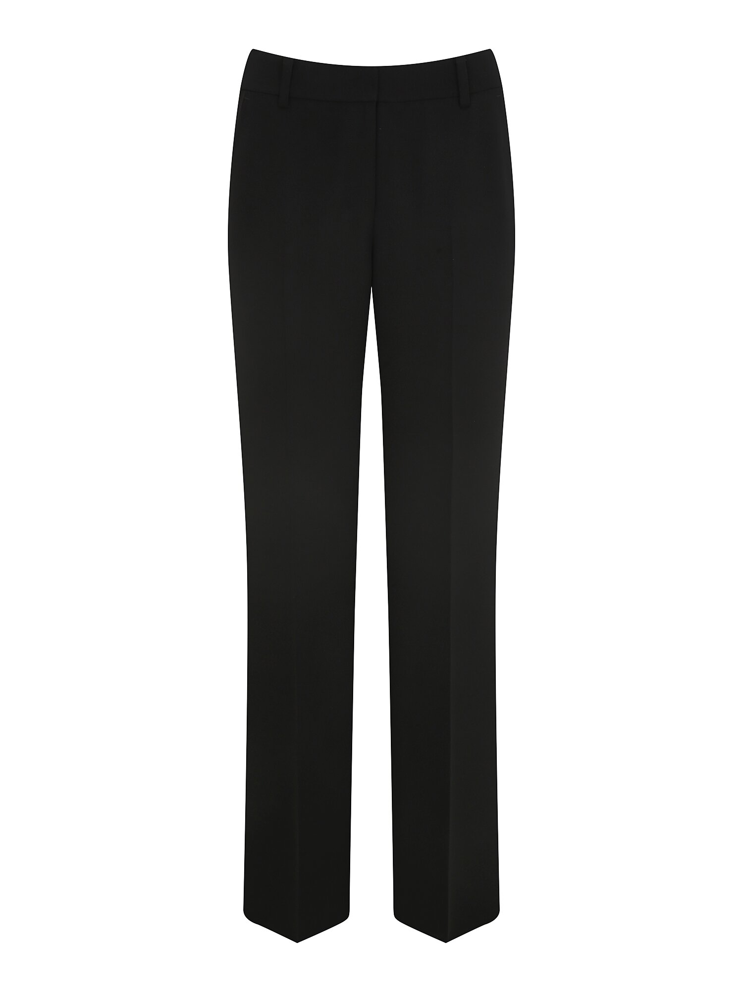 베이직 세미 부츠컷 팬츠 (BLACK)