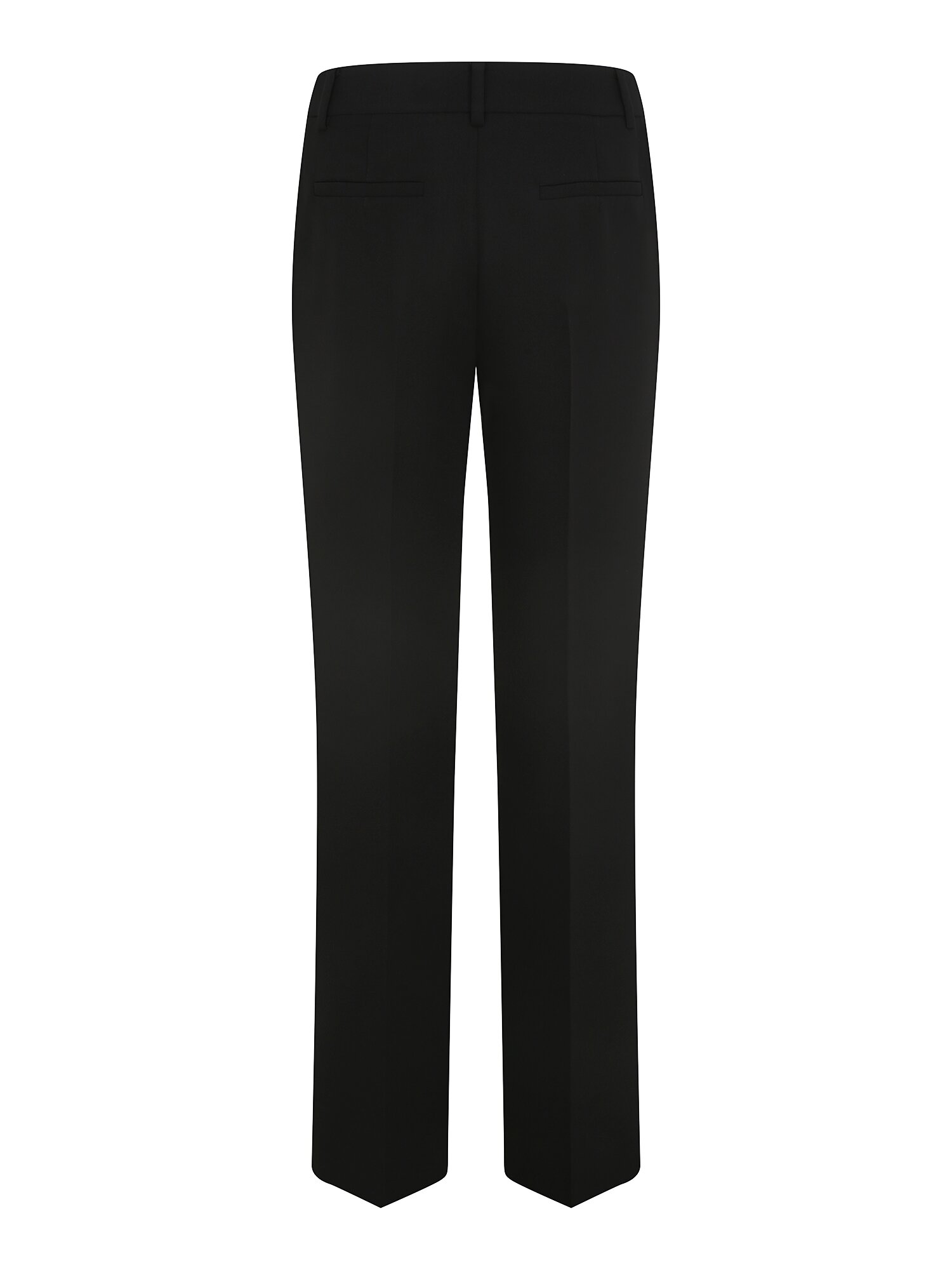 베이직 세미 부츠컷 팬츠 (BLACK)