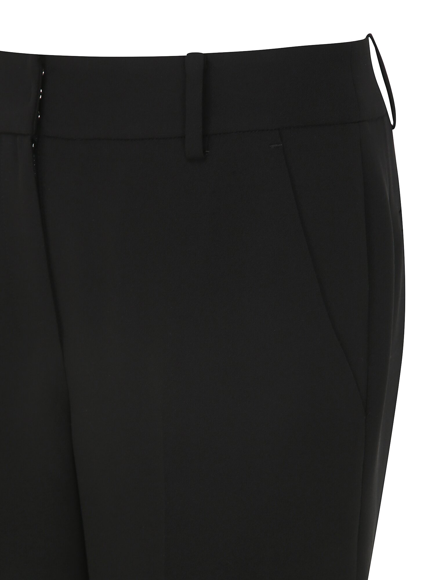 베이직 세미 부츠컷 팬츠 (BLACK)