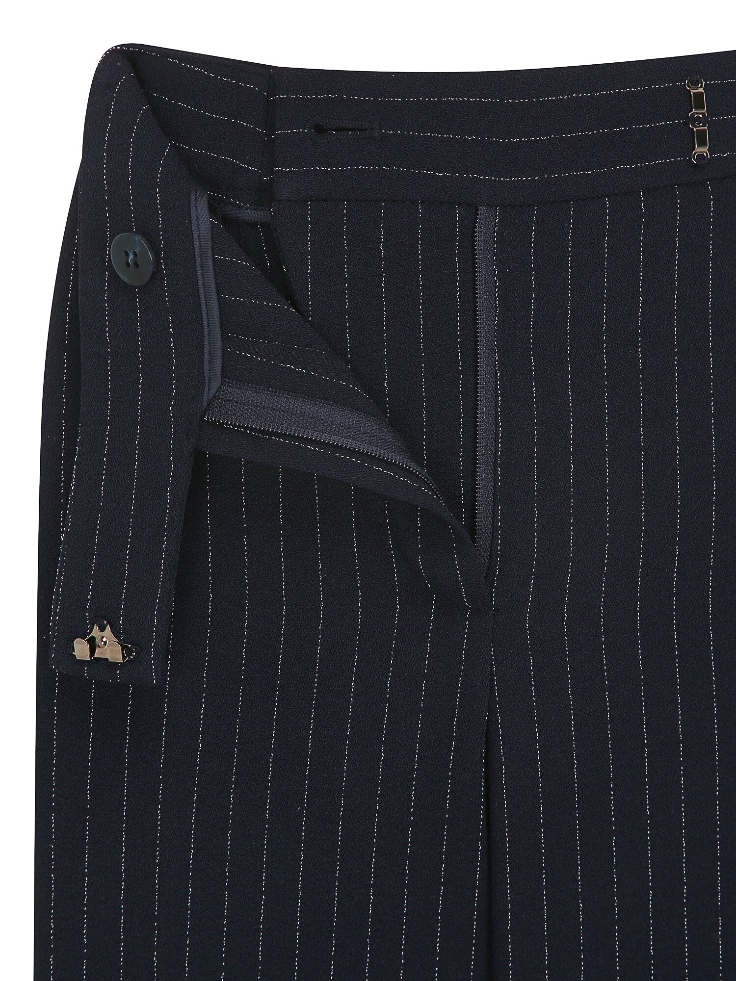 스트라이프 슬림 일자핏 팬츠 (STRIPE NAVY)
