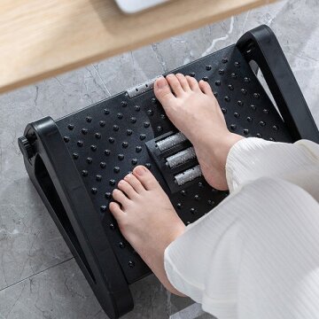 학업집중 업무몰입 바른자세 다리휴식 지압 발받침대