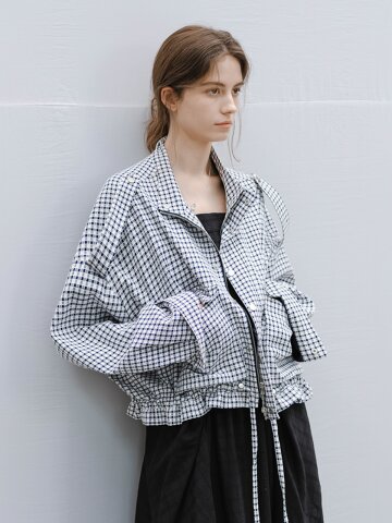 3/10예약배송_TG_Drawstring pocket jacket_2color