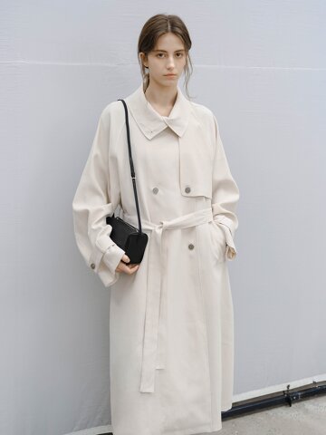 3/10예약배송_TG_Classic belted trench coat