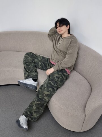 GAP 라이즌 운동화 그레이