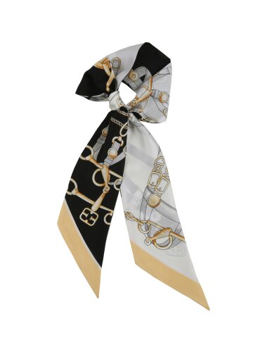 엘르 티티나 실크 롱 스카프 SE629S308