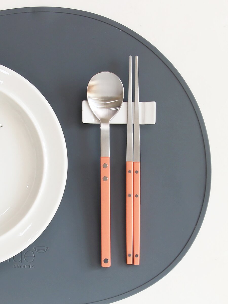 쌍띠에 숟가락 실버