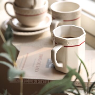 [시라쿠스] 쉐난고 카디날 팔각머그 280ml 1p