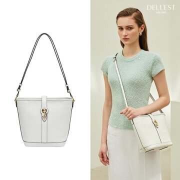 아마스 숄더 크로스백 화이트 DAM2070BEM