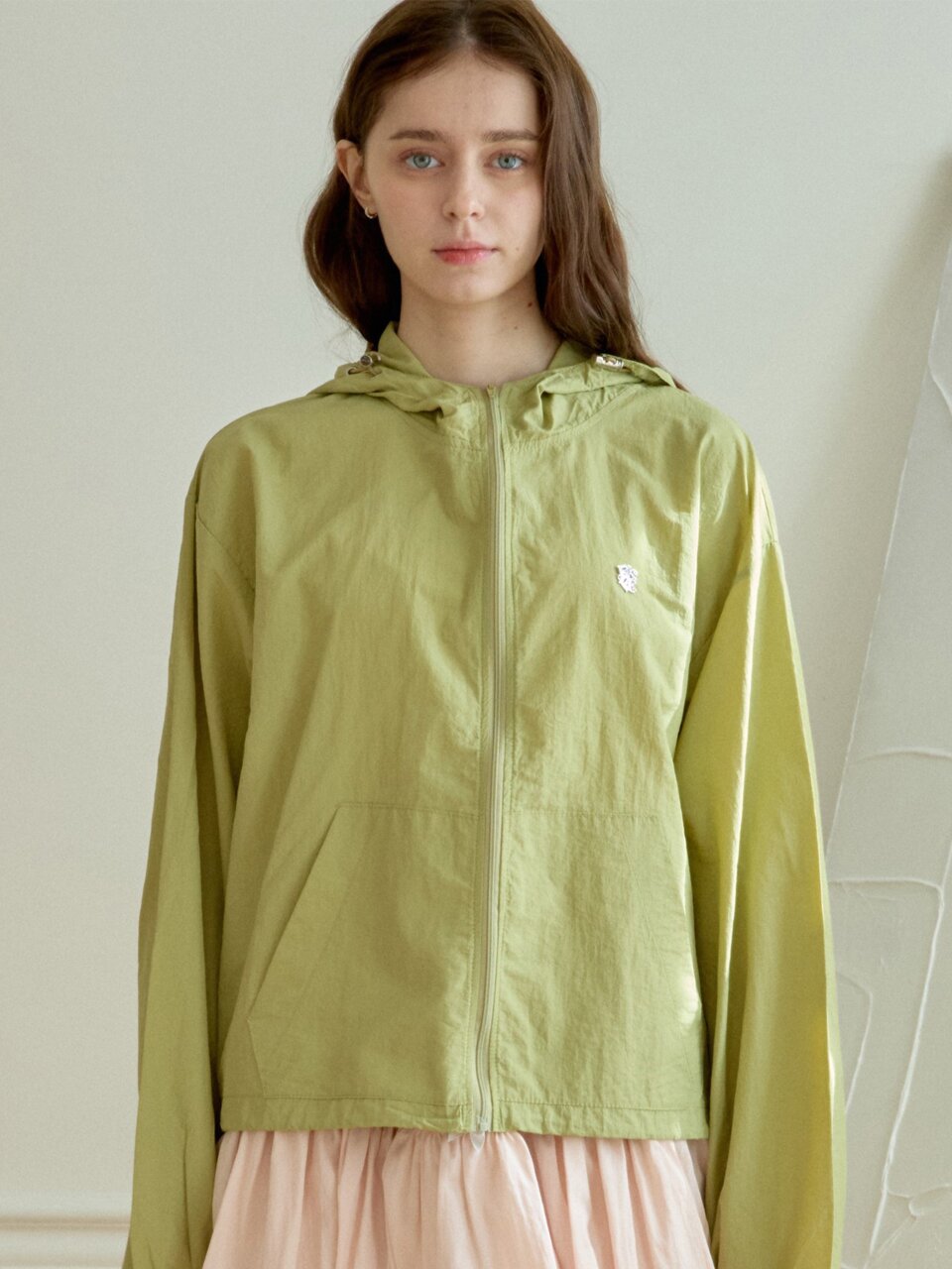 PICNIC HOOD CAP WINDBREAKER_OLIVE