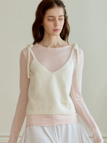 DAY SOFT KNIT BUSTIER_IVORY