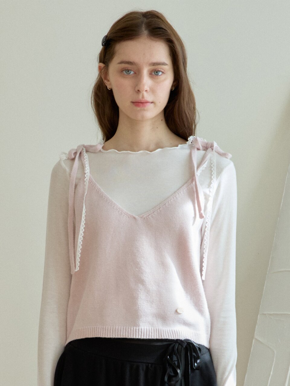 BASIC SHEER T-SHIRT_IVORY