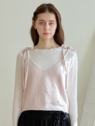 BASIC SHEER T-SHIRT_IVORY