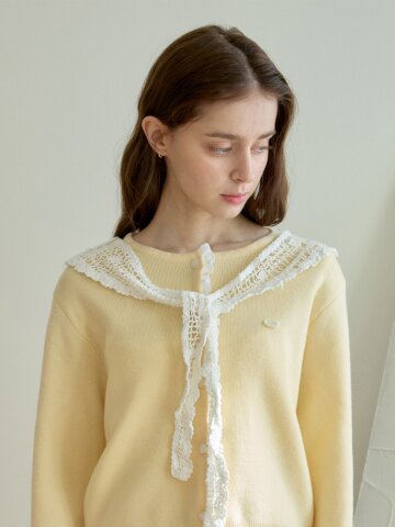 MEADOW LACE SHAWL_WHITE