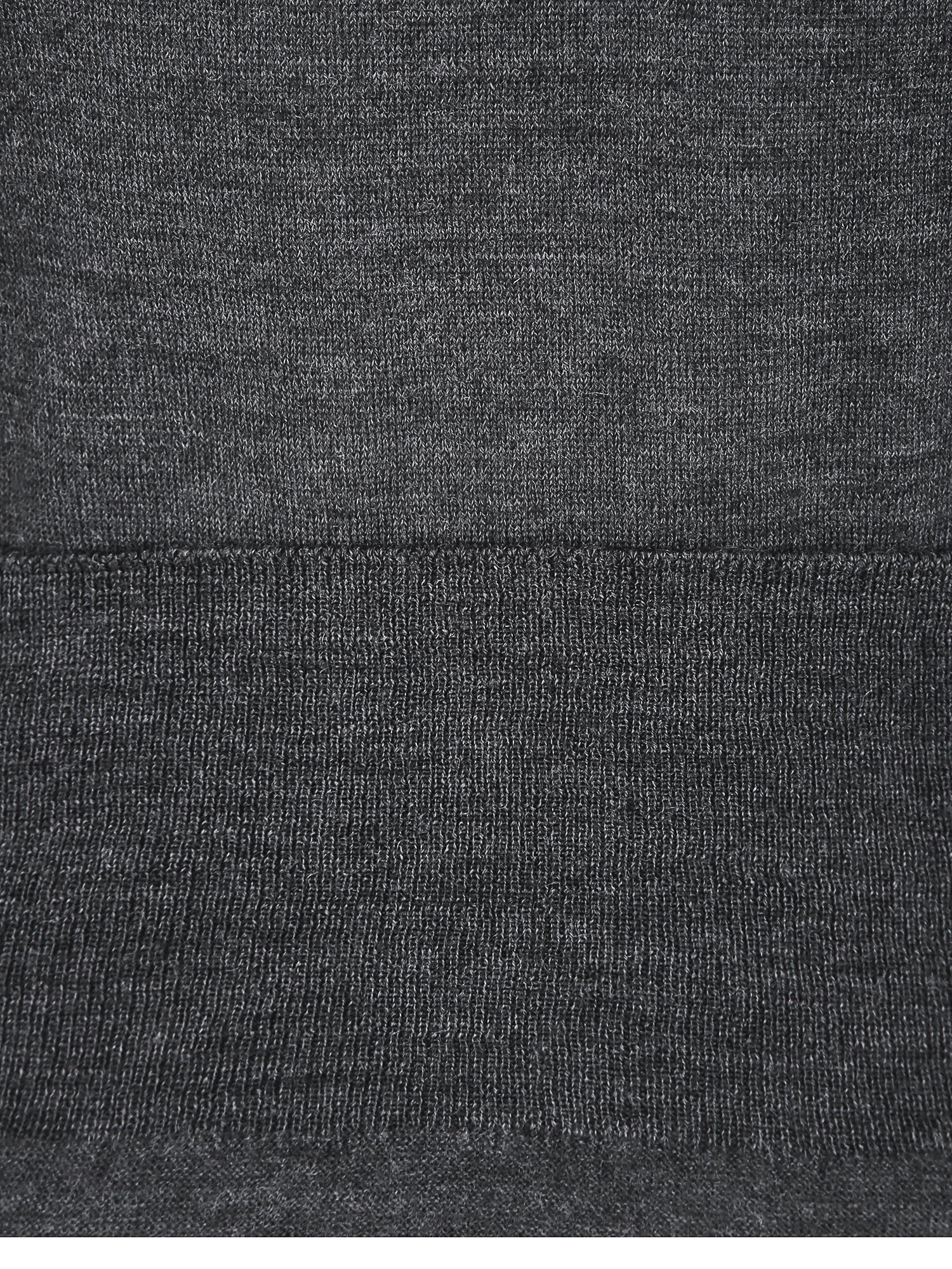 울 투웨이 스카프넥 풀오버 니트 (DARK GREY)