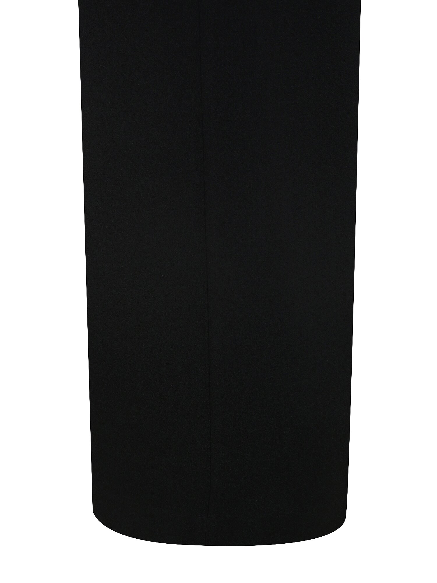 솔리드 와이드 일자핏 팬츠 (BLACK)