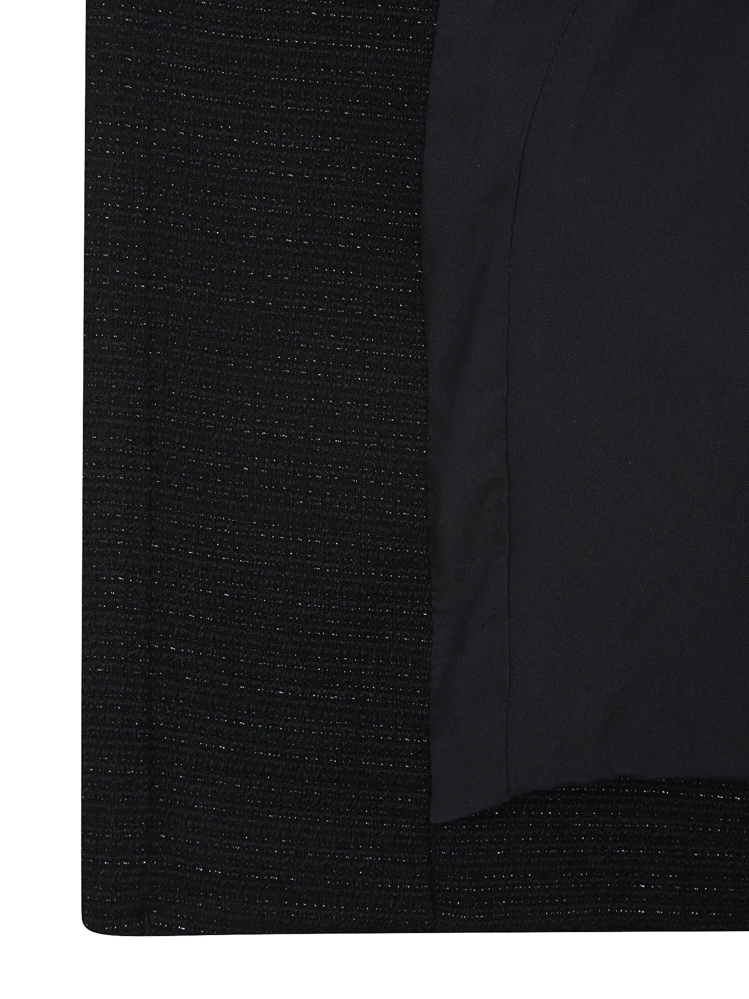 스퀘어 플레어 원피스 +재킷 세트 (BLACK)