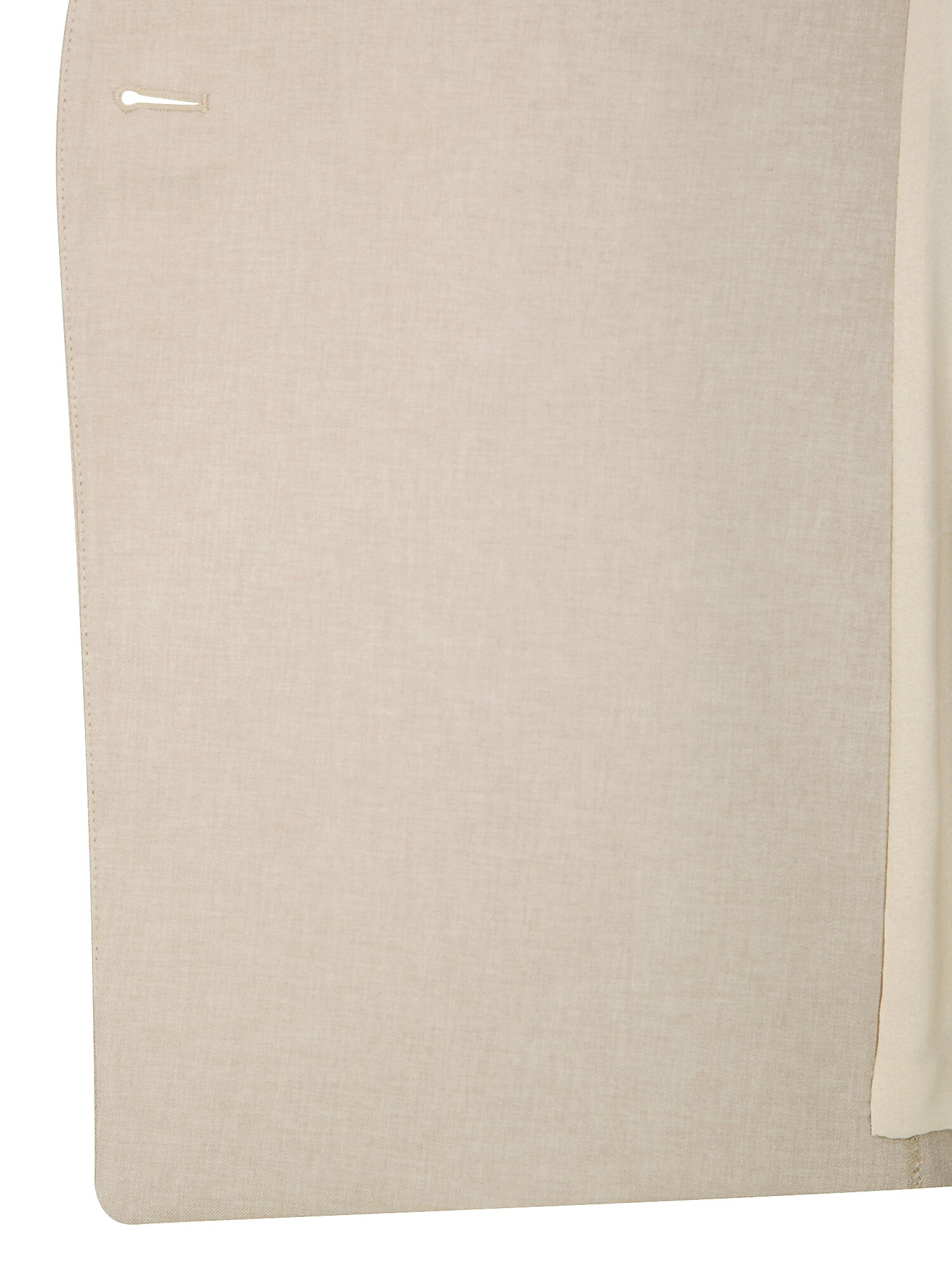 루즈핏 원버튼 브이넥 재킷 (LIGHT BEIGE)