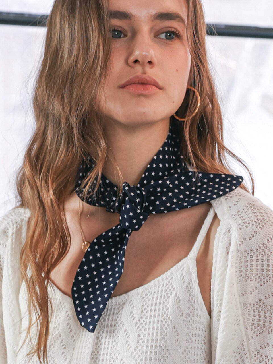 PM_Star dot multi scarf_3color