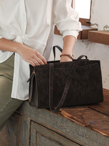 PM_Modern utility suede bag_2color