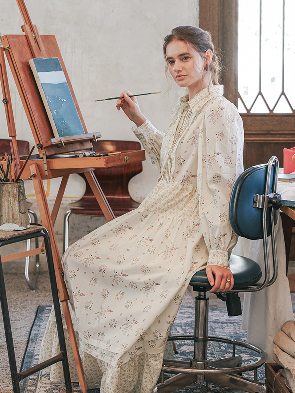 PM_Blooming day dress_IVORY