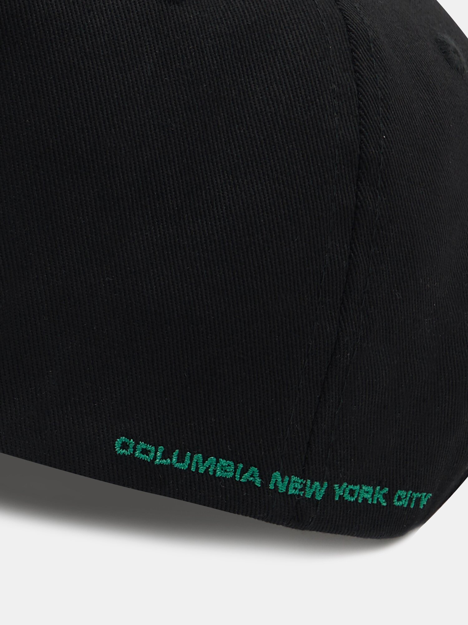 CU EMB 5 PANEL OVERSIZED CAP_BLACK