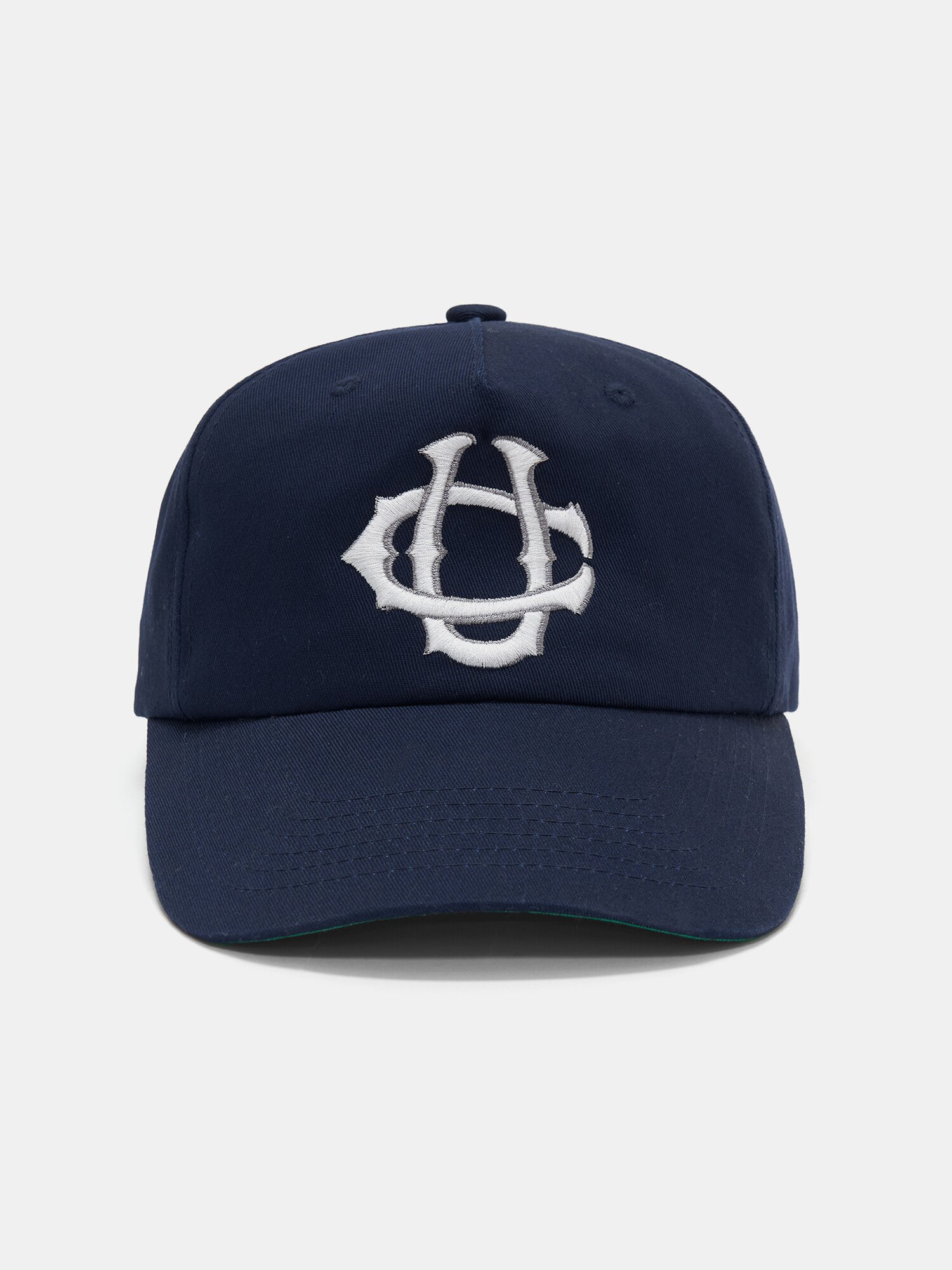 CU EMB 5 PANEL OVERSIZED CAP_NAVY