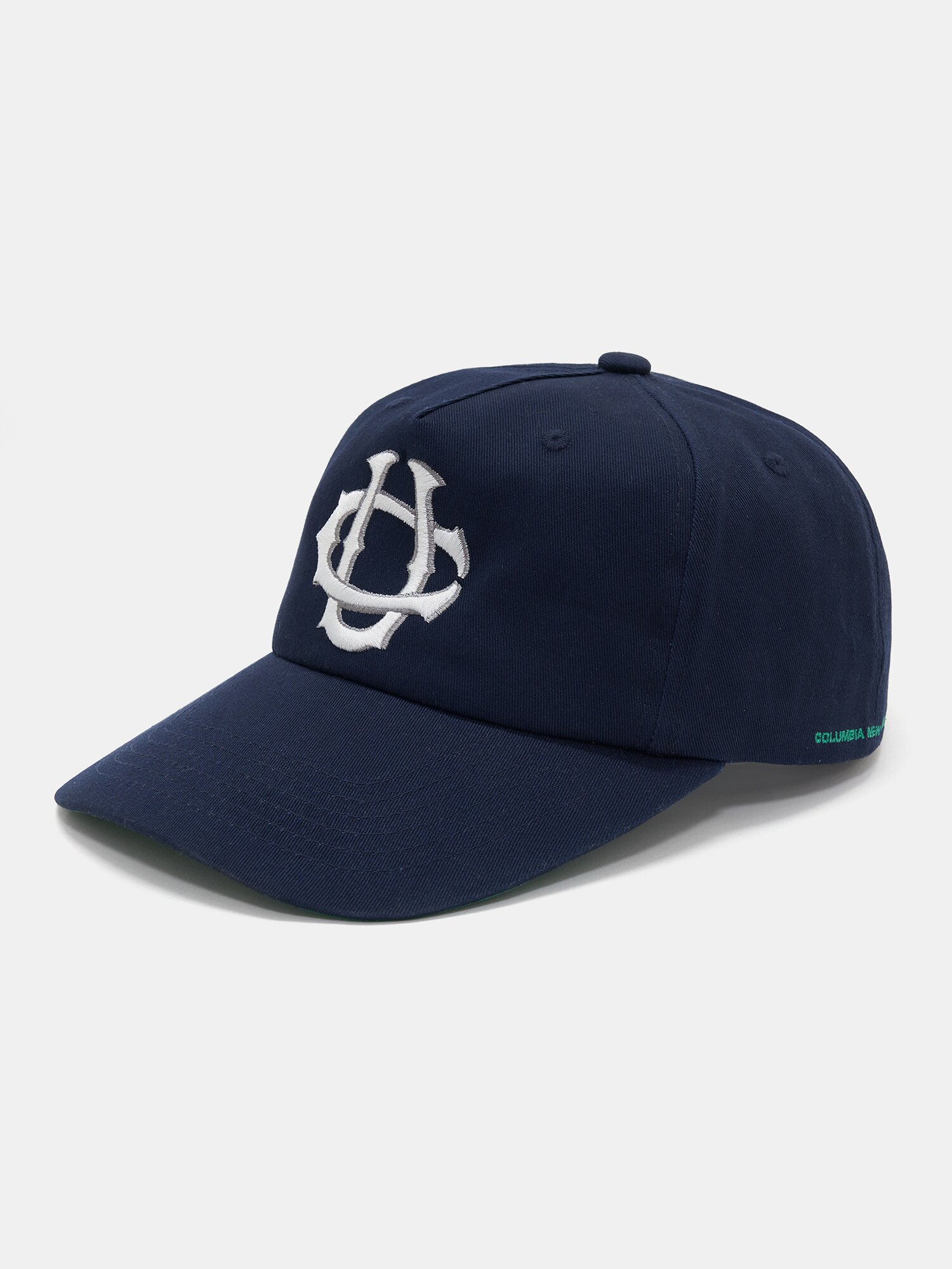 CU EMB 5 PANEL OVERSIZED CAP_NAVY