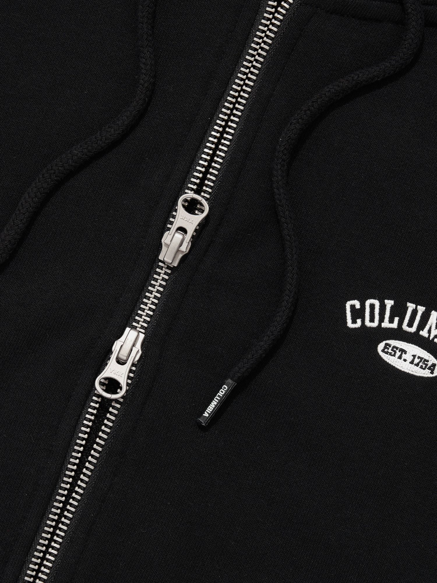 CU ARCH TERRY ZIP-UP HOODIE_BLACK