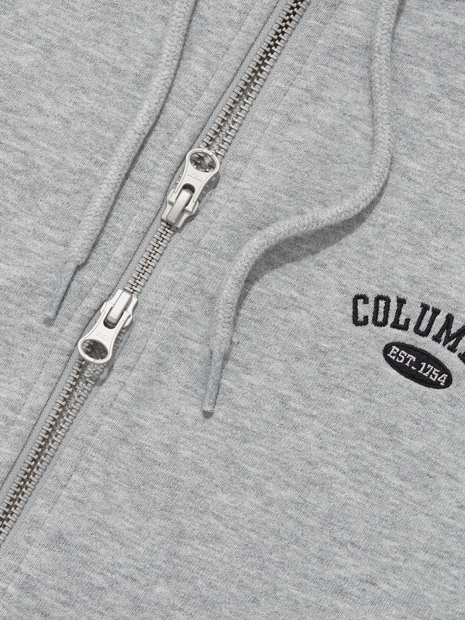 CU ARCH TERRY ZIP-UP HOODIE_MELANGE GRAY