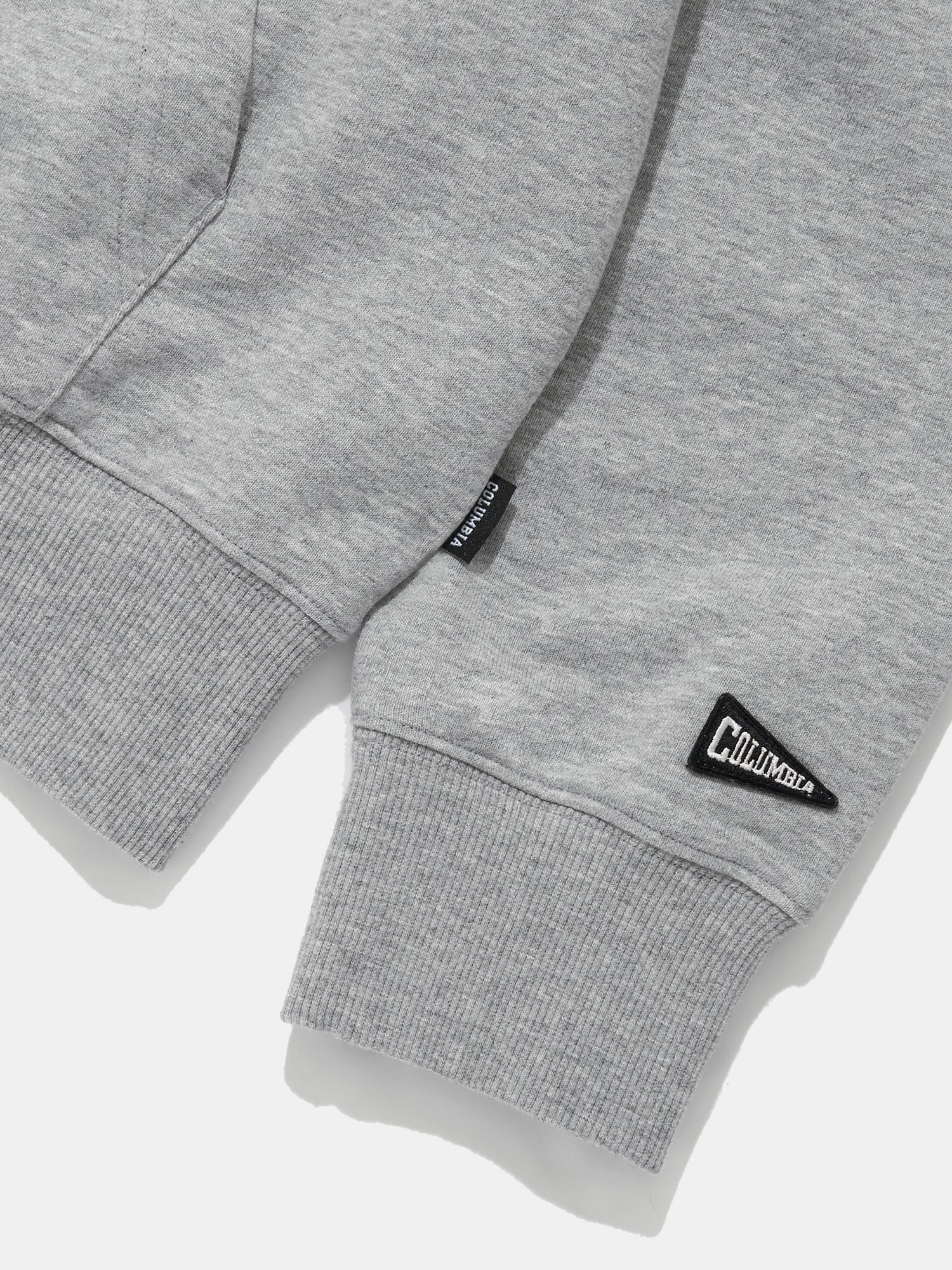 CU ARCH TERRY ZIP-UP HOODIE_MELANGE GRAY