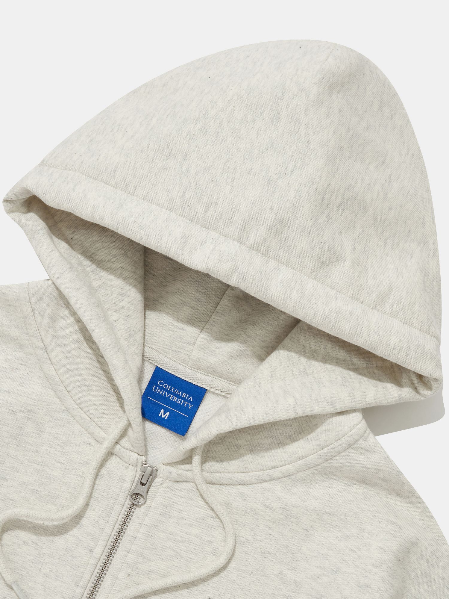 CU ARCH TERRY ZIP-UP HOODIE_OATMEAL