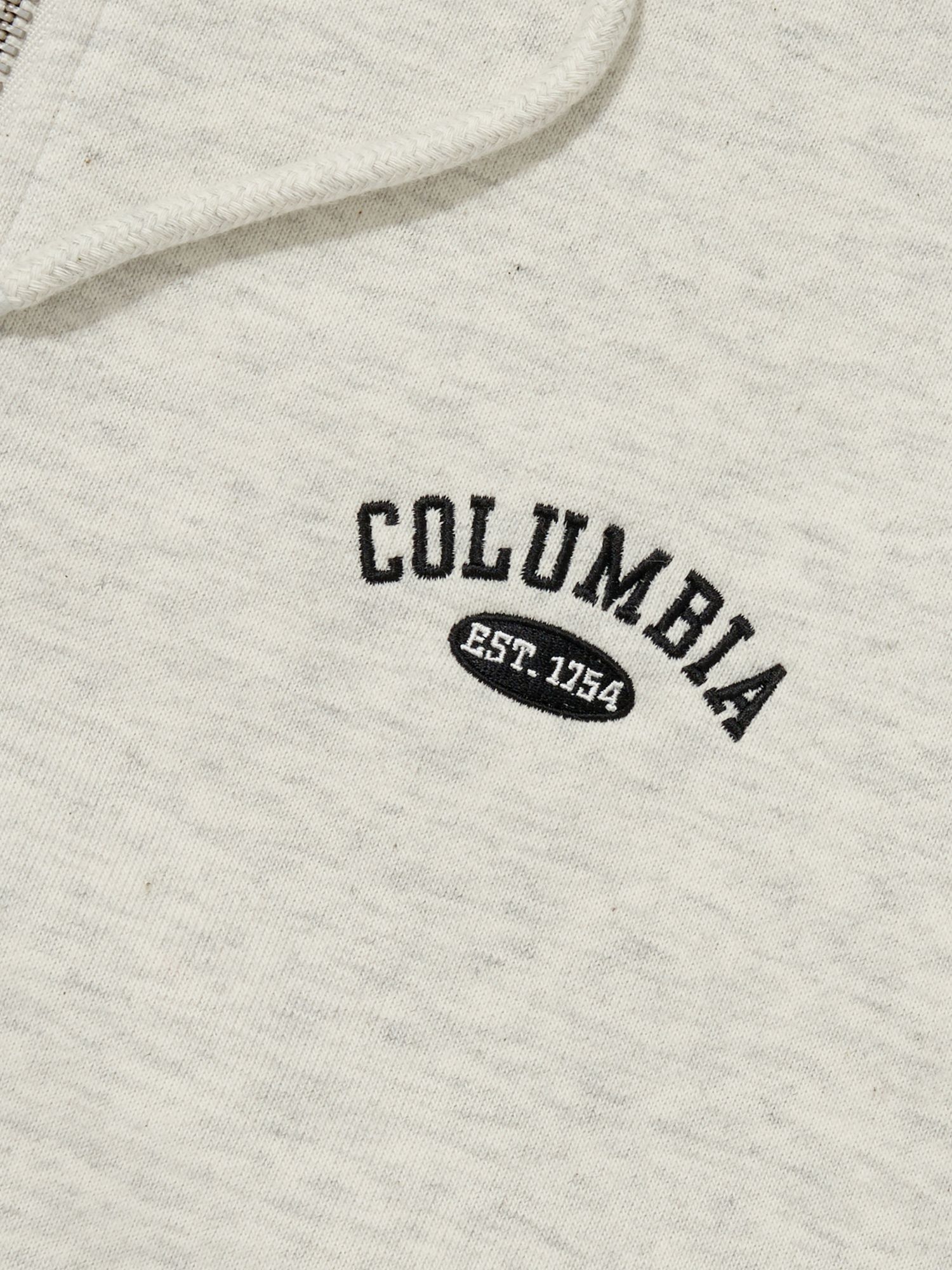 CU ARCH TERRY ZIP-UP HOODIE_OATMEAL