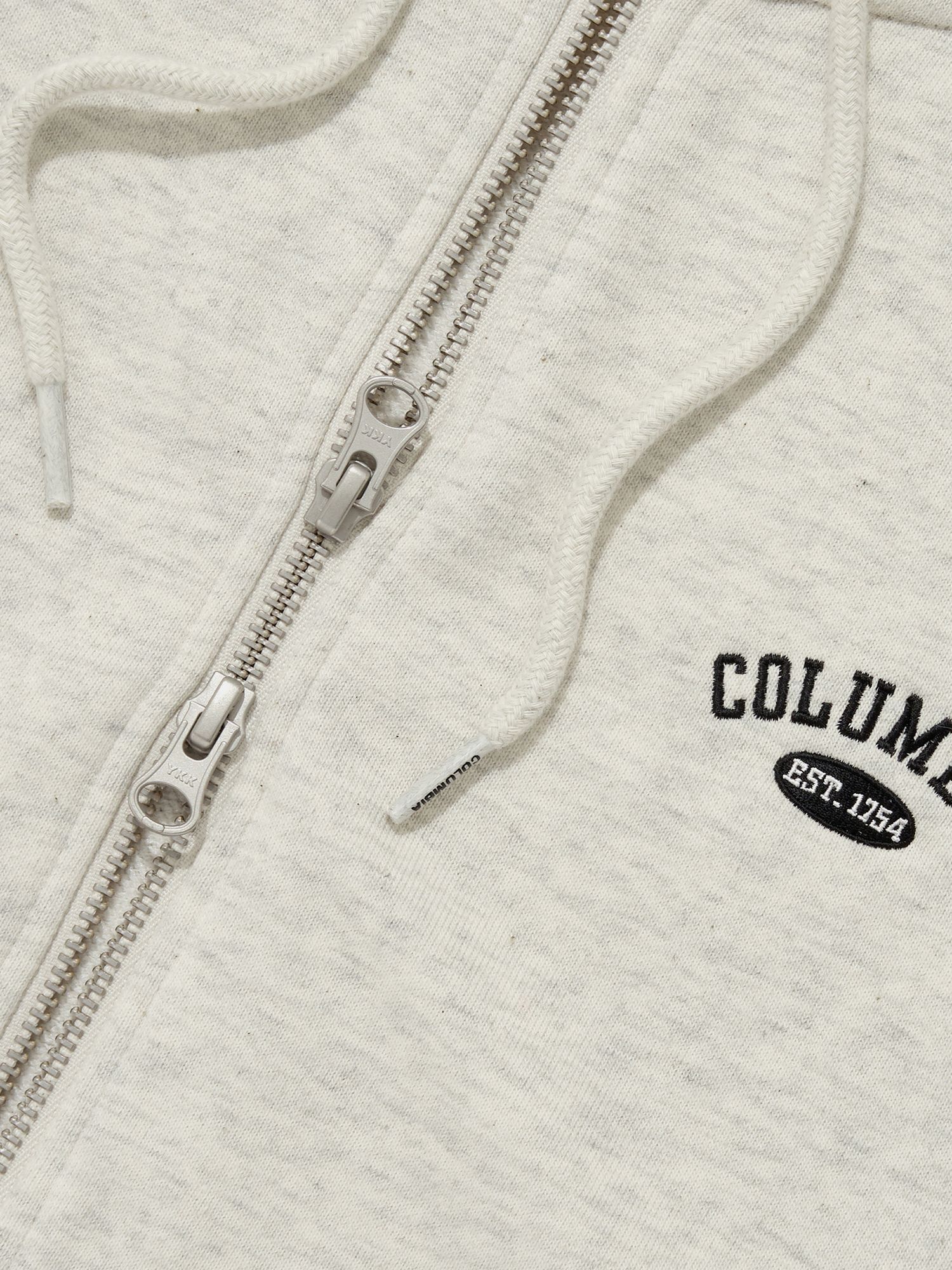 CU ARCH TERRY ZIP-UP HOODIE_OATMEAL