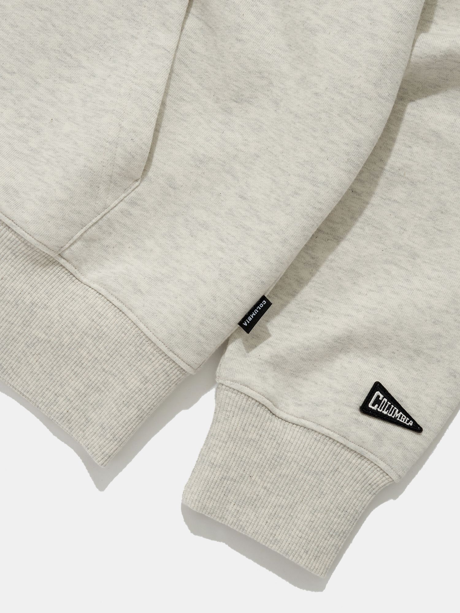 CU ARCH TERRY ZIP-UP HOODIE_OATMEAL