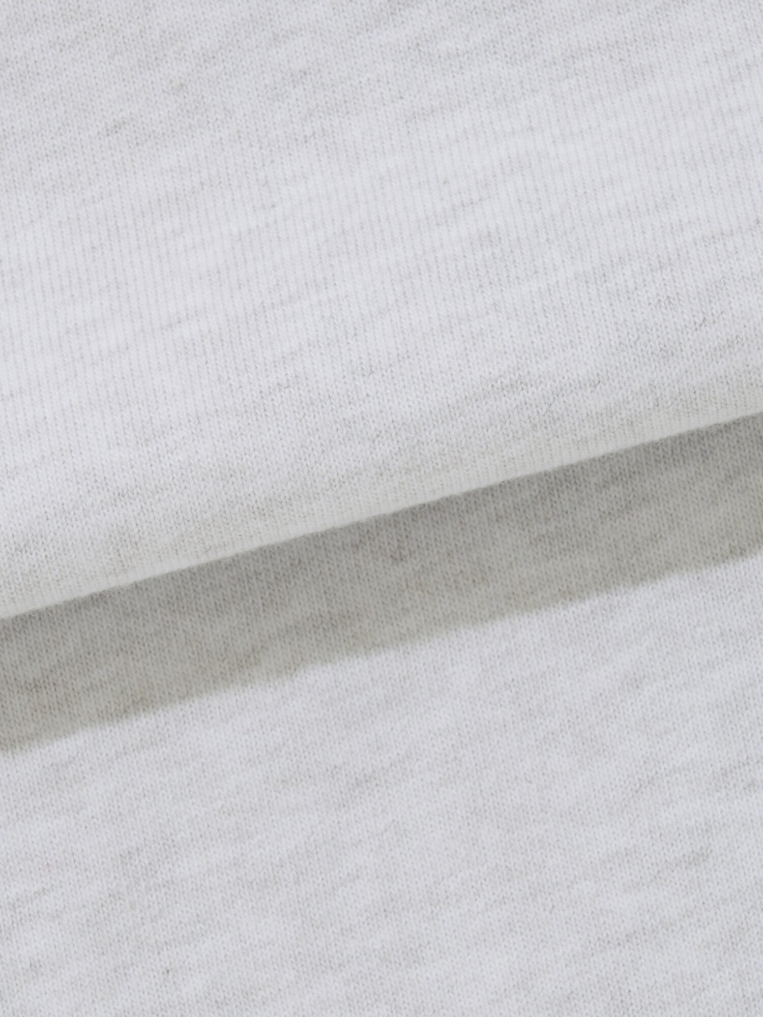 SL-LABEL POCKET STRING S/S T-SHIRTS_LIGHT MELANGE GRAY