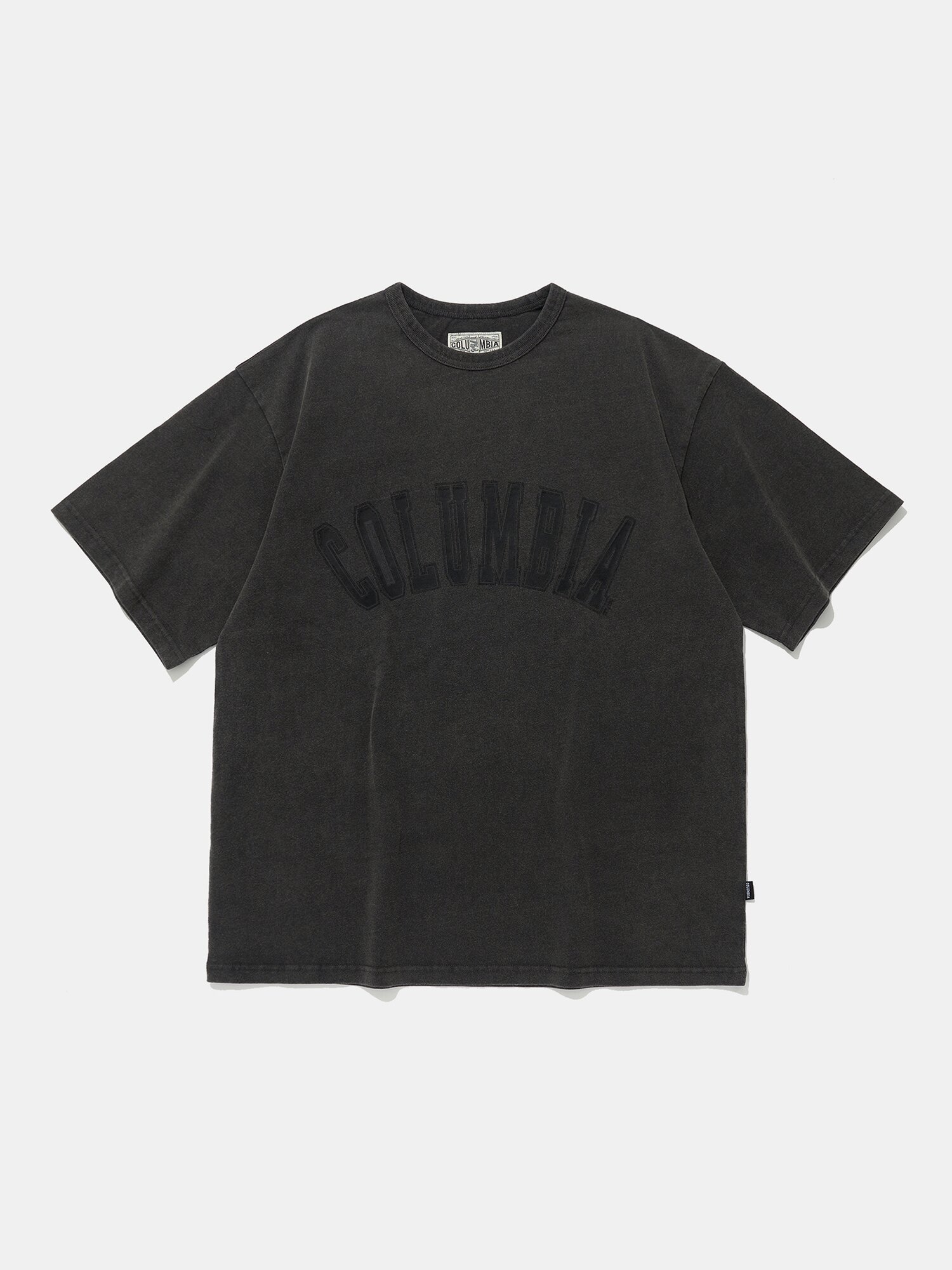 COLUMBIA TOT DYED S/S T-SHIRTS_CHARCOAL