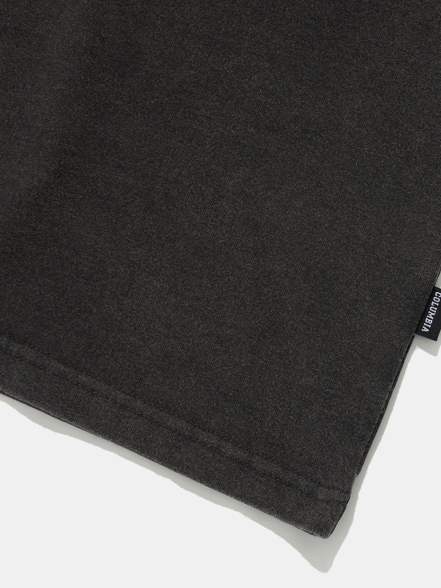 COLUMBIA TOT DYED S/S T-SHIRTS_CHARCOAL