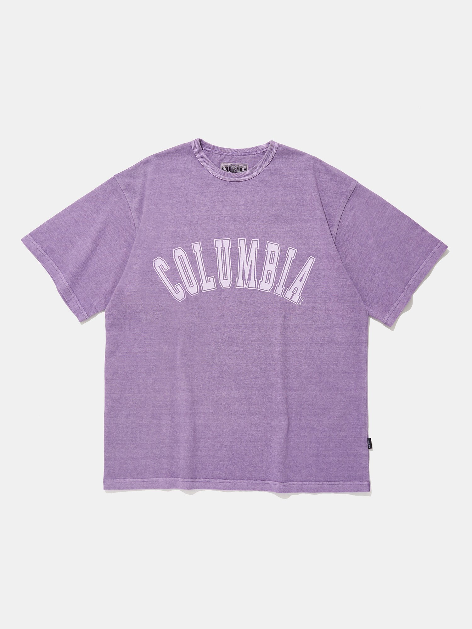 COLUMBIA TOT DYED S/S T-SHIRTS_VINTAGE PURPLE