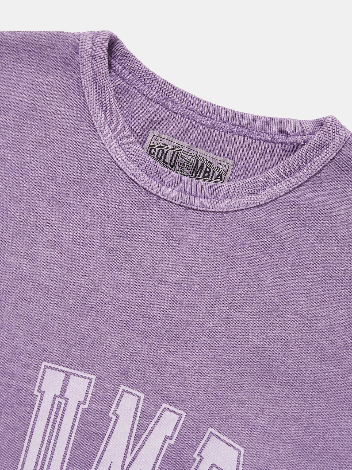 COLUMBIA TOT DYED S/S T-SHIRTS_VINTAGE PURPLE