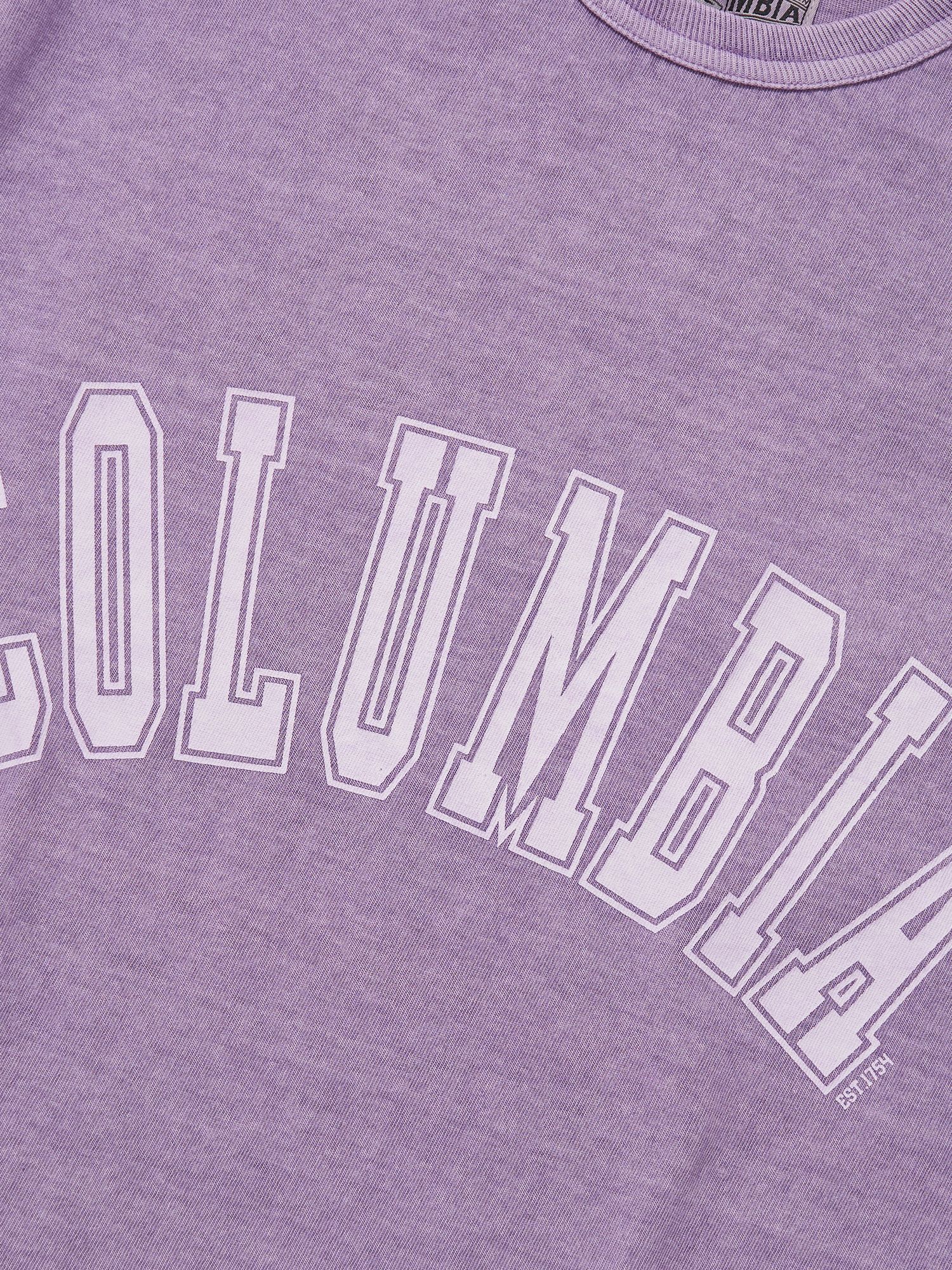 COLUMBIA TOT DYED S/S T-SHIRTS_VINTAGE PURPLE