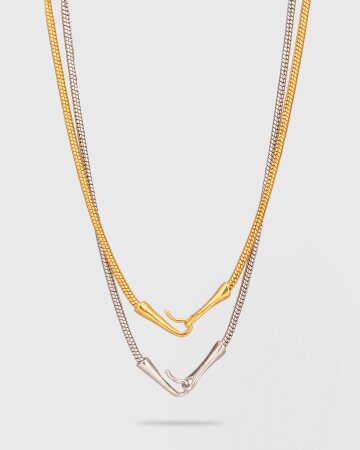 Snake Bone Necklace
스네이크 본 네크리스