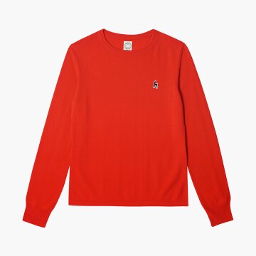 울캐시미어 니트 스웨터 레드 IFDSW00610