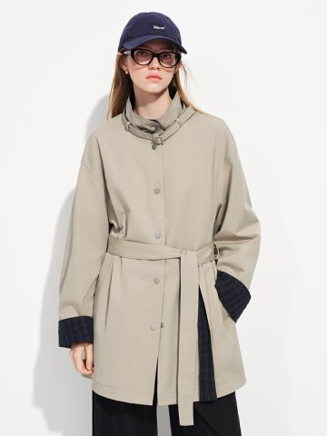 WD_Reversible belted trench coat