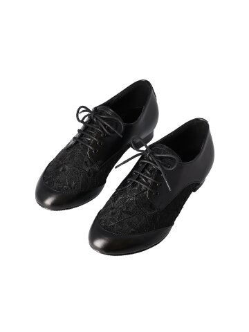 Madeleine lace loafer_black